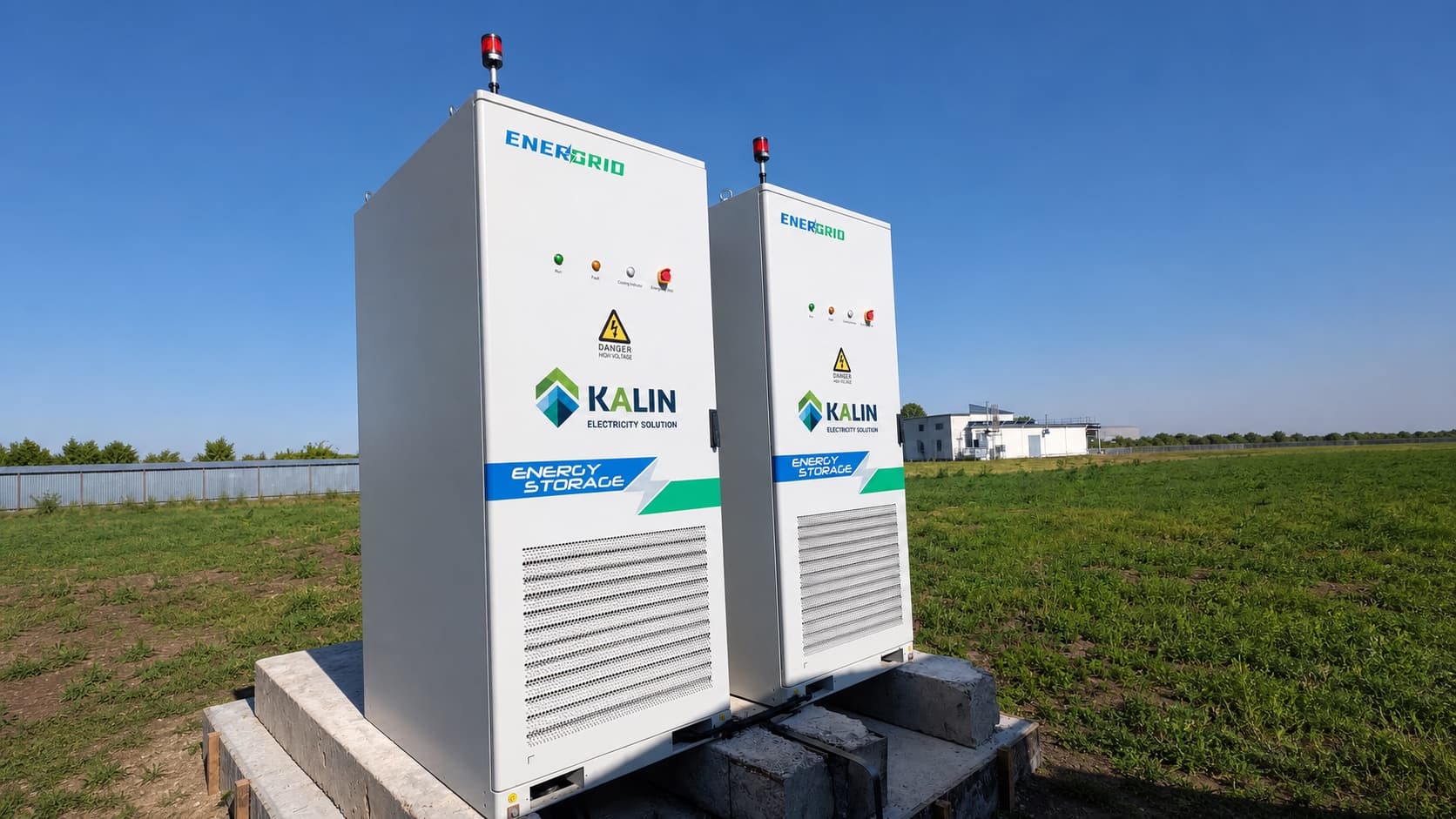 Dos sistemas BESS instalados en exterior por el equipo de KES Energy