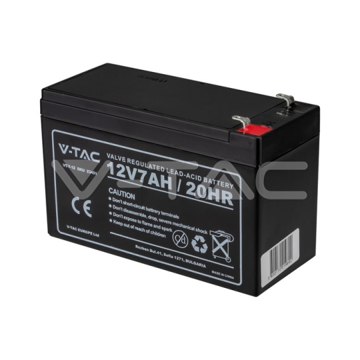 Batería de plomo ácido 7Ah 12V T1 151*65*94(100)mm - 1