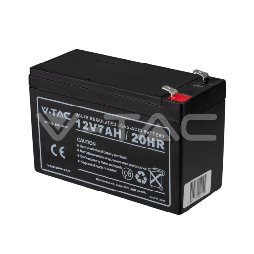 Batería Plomo Ácido 7Ah 12V T2 151*65*94(100)mm - 1