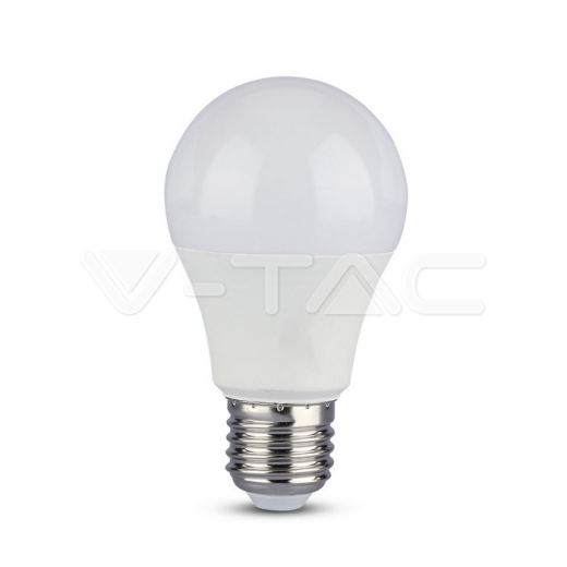 9W A60 LED Plastic 3 Step Dimming Bulb Warm White E27 2pcs Blister Pack - 2
