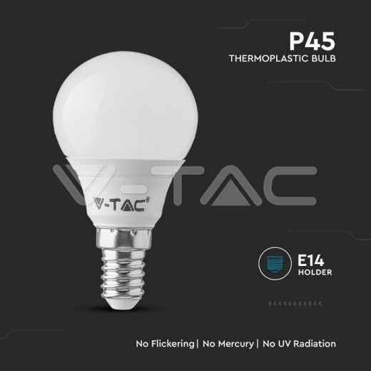 Bombilla LED 4.5W E14 P45 4000K 6uds/pack - 3