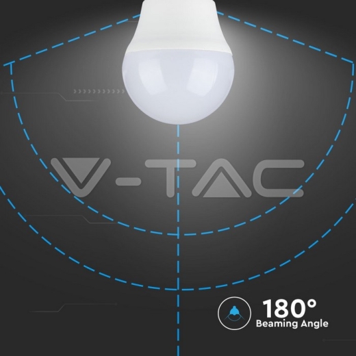 LED Bulb 5.5W E27 G45 White 3pcs/Pack - 3