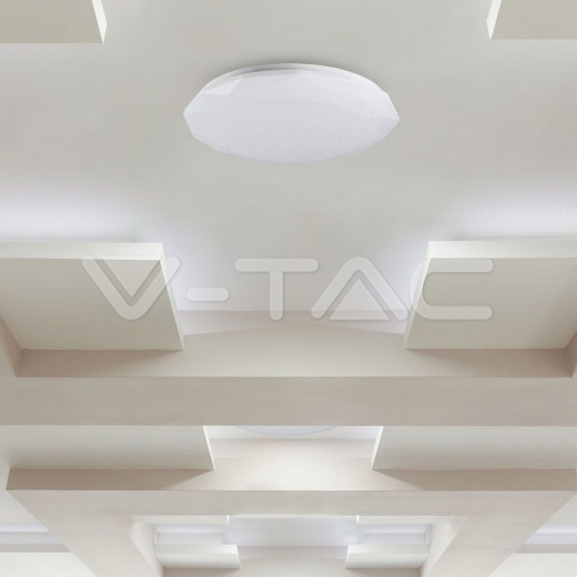 Plafón Techo LED 30W 60W 30W Mando Distancia CCT Diamante - 10