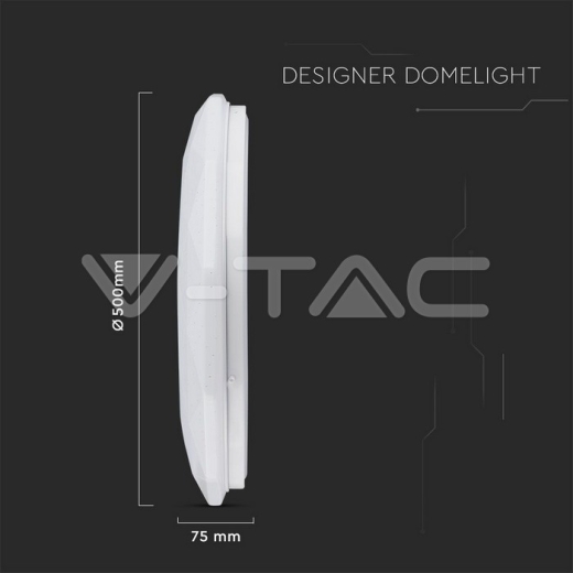 Plafón Techo LED 30W 60W 30W Mando Distancia CCT Diamante - 9