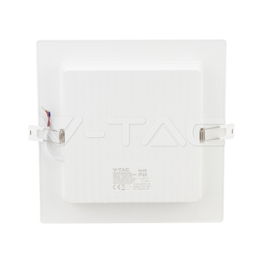 Panel Empotrable Retroiluminado LED 12W Cuadrado 6500K - 2