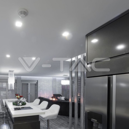 12W LED Panel Adjustable SAMSUNG Chip Square 4000K - 8