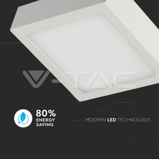 18W LED Panel Surface Premium Square Warm White - 6