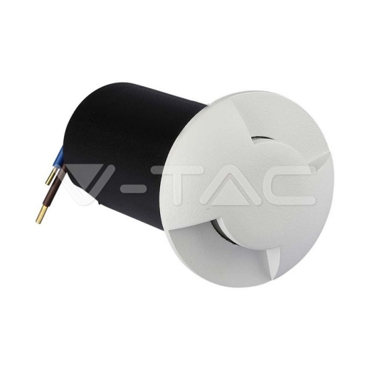 Baliza Escalera 1W Cuerpo Blanco 2 direcciones 3000K - 2