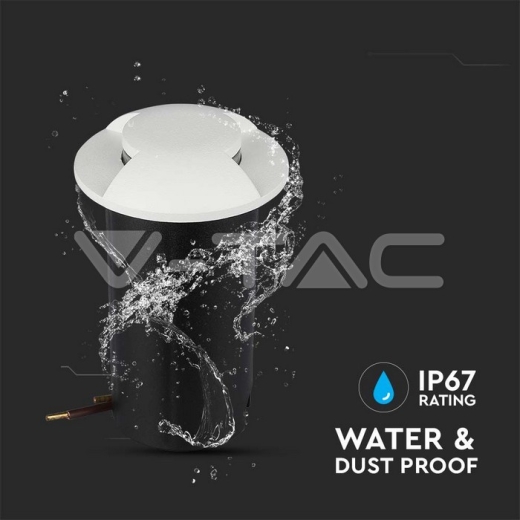 Baliza Escalera 1W Cuerpo Blanco 2 direcciones 3000K - 4