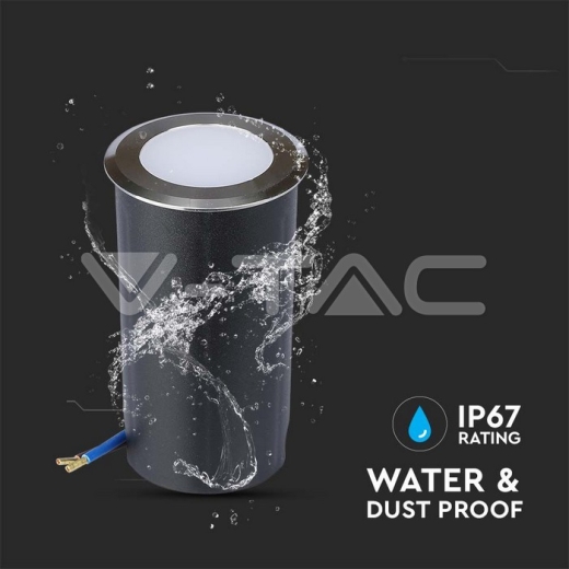 Baliza Escalera 1W Cuerpo Gris 6500K - 4