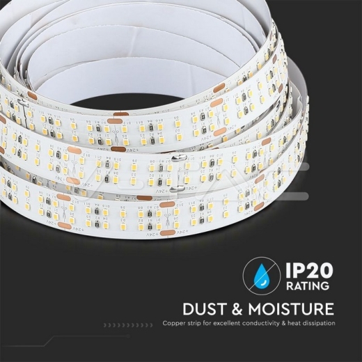 Tira LED 30W 360 LEDs IP20 4000K, rollo de 5m - 6