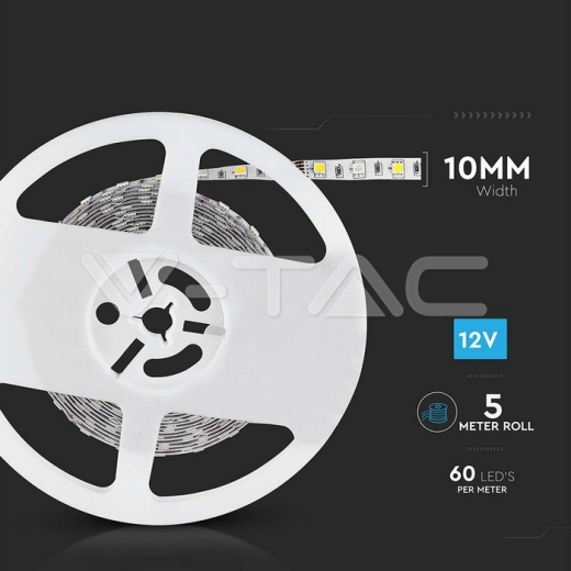 LED Strip SMD5050 60 LEDs IP20 RGB + 6400K - 9