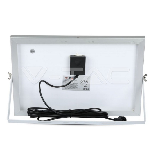 Panel solar 12W con proyector de LED 4000K - 7
