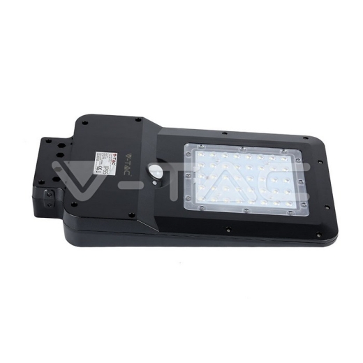 Farola LED Solar 15W cuerpo negro 6000K - 5