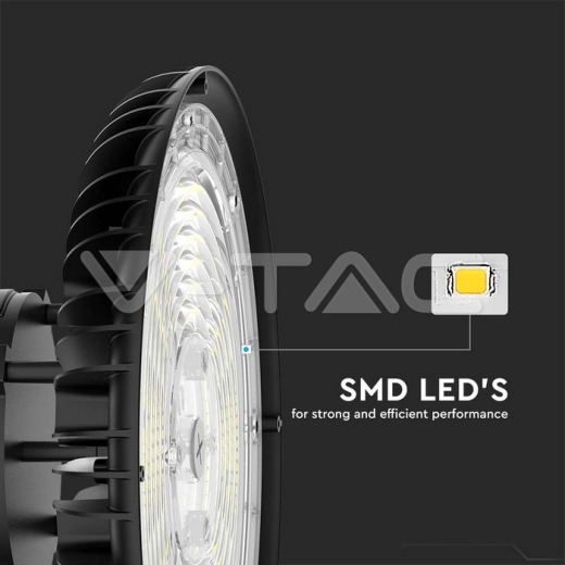 Campana LED 120W; 150W; 200W opcional y 3 en 1 (3000K; 4000K; 5000K) 160lm/W UFO - 3