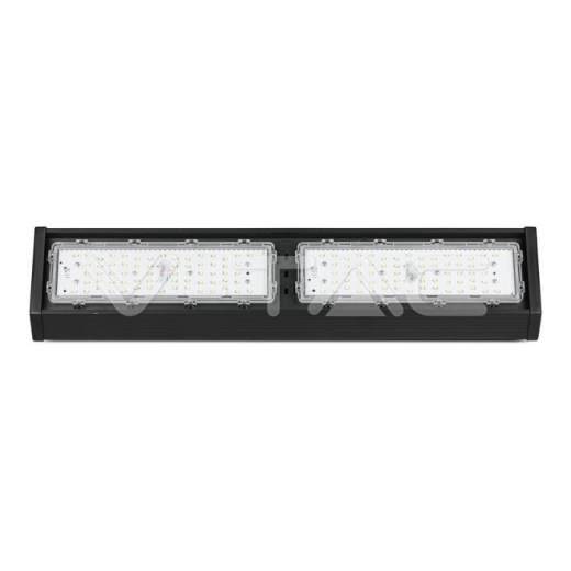 LED Campana Lineal SAMSUNG Chip 100W Cuerpo Negro 120`D 6500K - 4