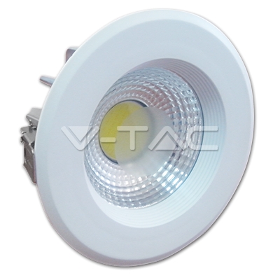 10W LED COB Downlight Reflector Cuerpo Blanco - Blanco - 1