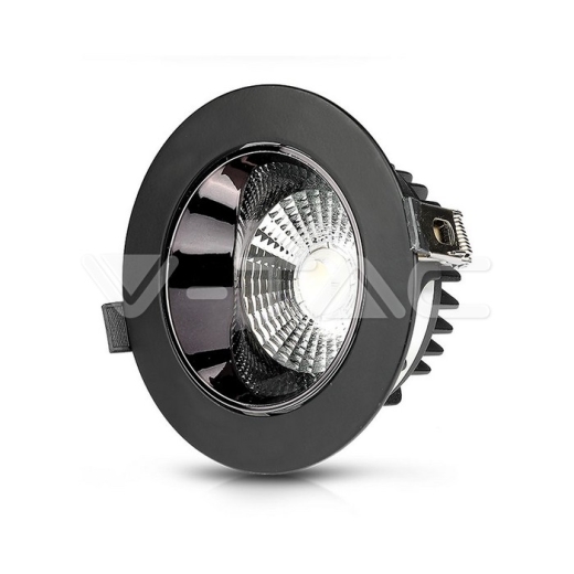 Downlight LED SAMSUNG Chip 30W Negro Reflector COB 4000K - 2