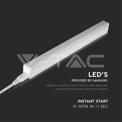Plafón LED 7W SAMSUNG Chip T5 60cm 4000K - 15