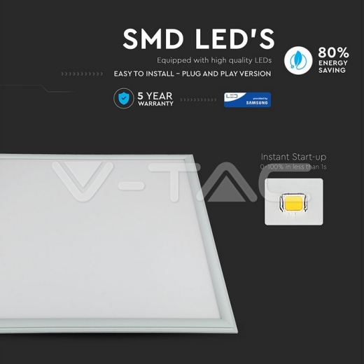 45W LED Panel SAMSUNG Chip 600 x 600 mm 6400K 6pcs/Set 5 Years Warranty - 7