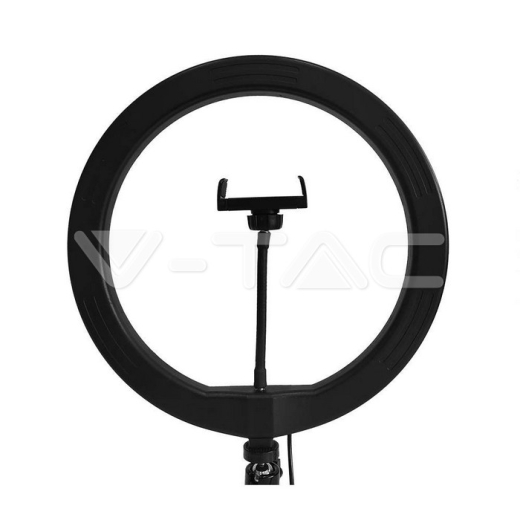 Anillo de luz LED de 7W con soporte para teléfono 3200K-5500K - 2