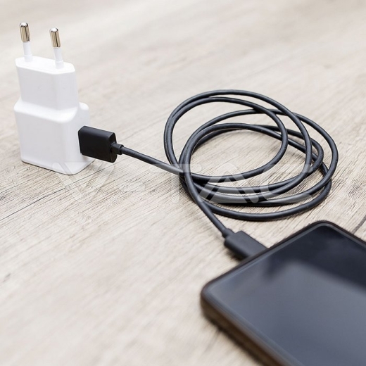 Cable USB 1m. Tipo C Negro Pearl Series - 5