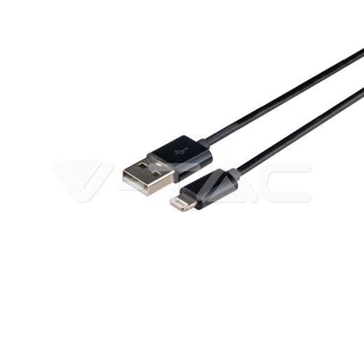 Cable iphone con licencia MFI Negro - 2