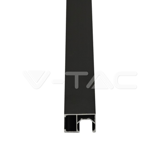 Riel Negro 2000mm para Panel Solar 4uds/set - 2