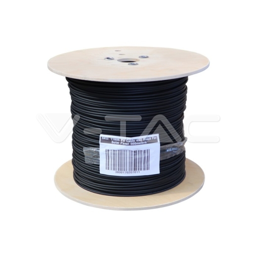 Cable PV 4SQ Negro para Panel Solar 500m. - 1