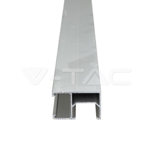 Carril plateado 2000mm para panel solar 4pcs/set - 2
