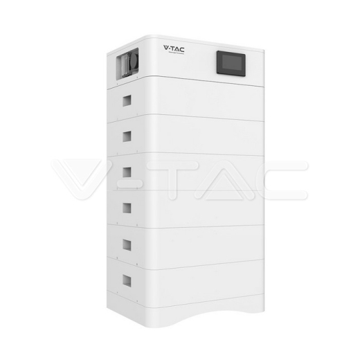 Sistema de batería LiFePO4 apilable de 30.72kWh (5,12 x 6) - 1