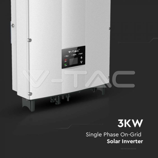 Inversor Solar De Red Monofásico 3kW Pantalla LCD 10 años de garantía IP65 - 4