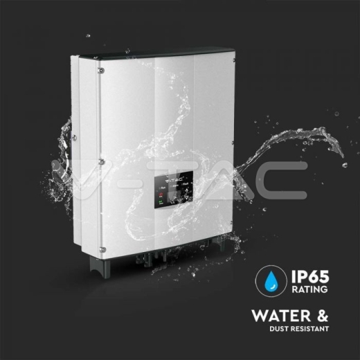 Inversor Solar De Red Monofásico 5kW Pantalla LCD 10 años de garantía IP65 - 6