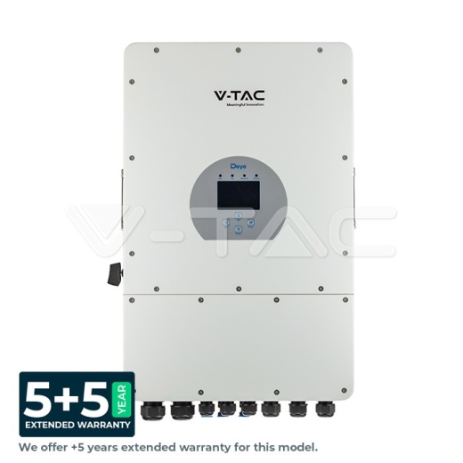 Inversor Solar 8kW Híbrido Trifásico 380VA 5+5YRS Opcional Inversor Solar 8kW Híbrido Trifásico 380VA 5+5YRS Opcional