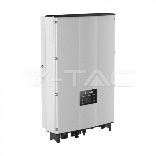 Inversor Solar De Red Trifásico 8kW Pantalla LCD, Interruptor de CC, IP65 - 4