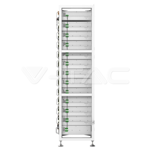 Conjunto de batería de alto voltaje de 60 kWh OLITER IP20 + inversor Deye híbrido trifásico de 50 kW - 2
