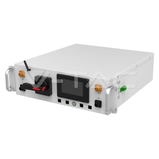 Conjunto de batería de alto voltaje de 60 kWh OLITER IP20 + inversor Deye híbrido trifásico de 50 kW - 6