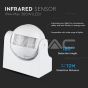 Infrarrojo Sensor de movimiento de pared - 6