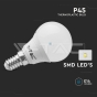 Bombilla LED 4.5W E14 P45 3000K 3uds/pack - 2