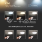 Plafón Techo LED 30W 60W 30W Mando Distancia CCT Diamante - 7