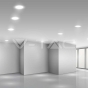 Panel Empotrable Retroiluminado LED 12W Redondo 3000K - 6