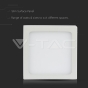 18W LED Panel Surface Premium Square Warm White - 5