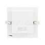 Panel retroiluminado LED SAMSUNG de 18 W con chip empotrable - Cuadrado 4000 K - 5