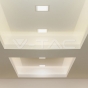 Panel retroiluminado LED SAMSUNG de 18 W con chip empotrable - Cuadrado 4000 K - 9