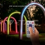 Kit Tira LED Panel Solar 1.2W IP67 RGB - 8