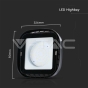 Campana LED 200W ALU 4000K - 6
