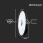 Campanas LED SAMSUNG Chip 150W 115 lm/W 6500K - 9