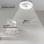 30W LED COB Downlight Reflector COB Redondo 4500K - 9