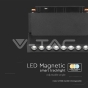 Foco Carril SMART LED Magnético 10W Cuerpo Negro 3 en 1 - 2