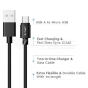 Micro cable USB 1m. Negro Platinum Series - 3